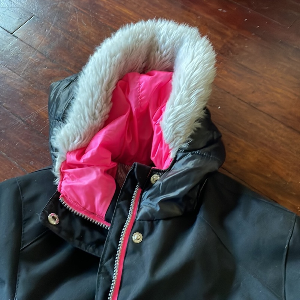 Used zero exposure girls winter jacket size 10/12